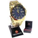 Relógio Technos Masculino Racer 2115mzv/1a Dourado 45mm