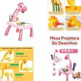 Mesa Projetora Infantil (amarelo) 36 Imagens Pintura