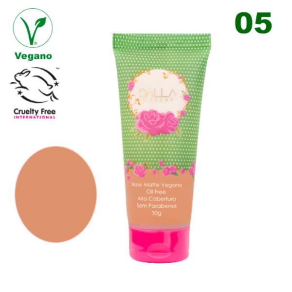 Base Vegana liquida Matte de Alta Cobertura Dalla Make-up vai deixar sua maquiagem perfeita