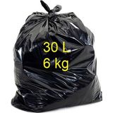 200 Sacos Lixo Preto 30l - 2 Pacotes X 100 Unidades