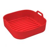 Bandeja Panela Forma Cesto De Silicone Air Fryer Mimo Style