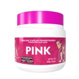 Máscara Troia Colors Rosa Pink 500g - Nutrição E Cor Intensa