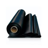 Piso De Borracha Liso Elite 1mm Preto 1m X 1m
