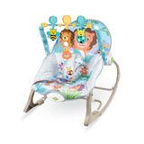 Cadeira De Descanso E Balanço Bebê Funtime Leão Maxi Baby