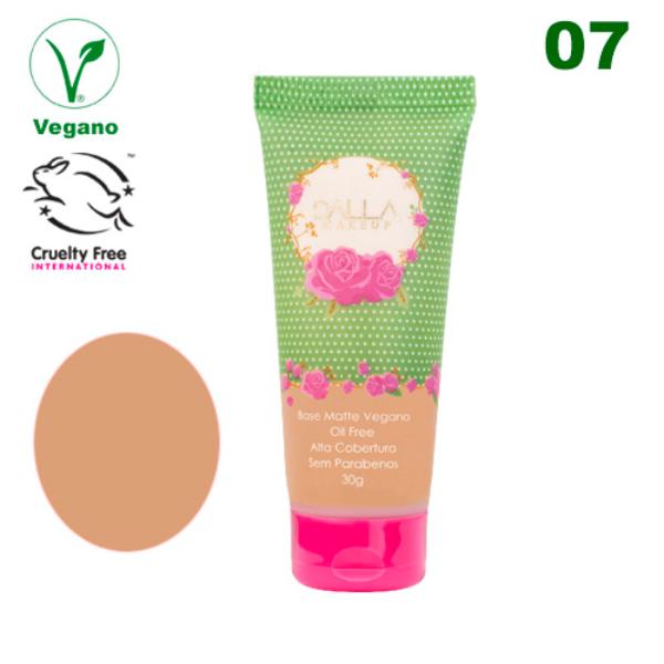 Base Vegana liquida Matte de Alta Cobertura Dalla Make-up vai deixar sua maquiagem perfeita