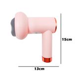 Massageador Vibratório - Corporal Usb 5 Em 1 Elétrico Rosa