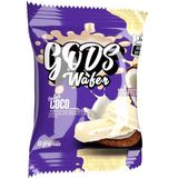 Barra Wafer Proteica Gods, 6 Unid. 51g, Coco, Zero Açúcar