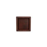 Prato Cubo 30 X 4 Cm Cor 09 - Antique Rusty