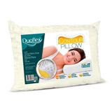 Travesseiro Espuma Aerada Contour Pillow Tp2102 C/ Capa De Algodão P/fronha (50x70) - Duoflex