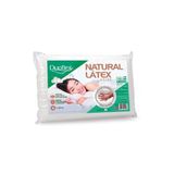 Travesseiro Látex Natural Ln1200 C/ Capa Percal 200 Fios P/fronha 50x70 (45x65x13) - Duoflex