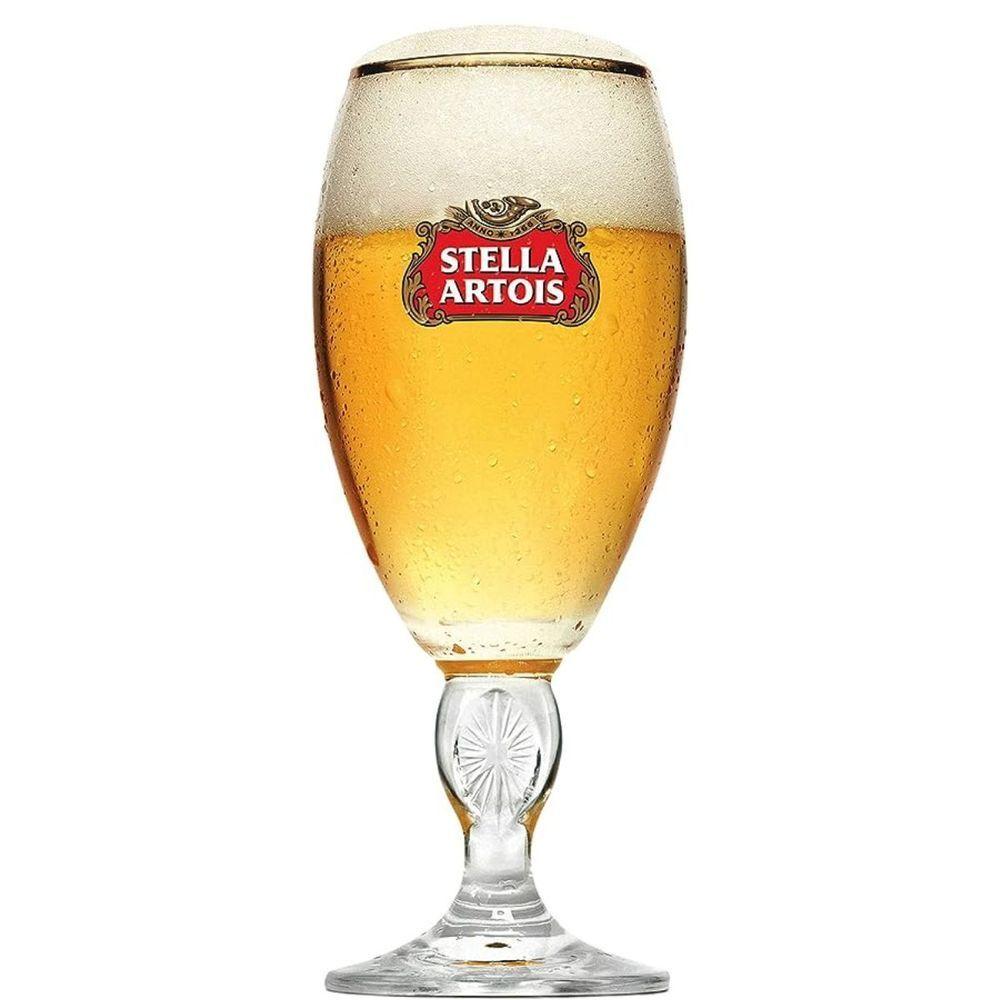 Taça De Vidro Para Cerveja Stella Artois 330ml Ambev