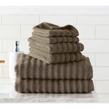 Kit 5 Toalhas Banhão Gigante Hotel Algodão Premium - Ocean - Variadas