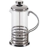 Cafeteira Prensa Francesa Cremeira Vidro E Inox 600ml