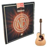Cordas Violão D&#39;addario Nb 013 Nickel Bronze Aço - Nb1356
