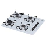 Cooktop 4 Bocas Chamalux Ultra Chama Bivolt Branco