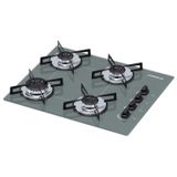 Cooktop 4 Bocas Chamalux Ultra Chama Bivolt  Cinza