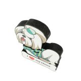 Quebra-cabeça Lhasa Mdf Reciclado Não Tóxico 15x10x2cm