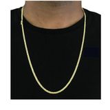 Cordão 3mm Grumert Dupla De Moeda Antiga Cor Identica