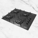 Cooktop Atalanta 4 Bocas Preto - Realce