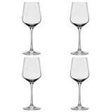 Conjunto De Taças De Cristal Para Bordeaux 4 Peças 650 Ml Oxford