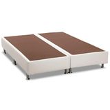 Cama Box Base Queen Universal Courano White (158x198x30) - Ortobom