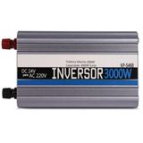 Conversor Inversor 24v Para 220v Veicular Caminhao 3000w Bom