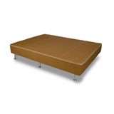 Cama Box Base Queen Hotelaria Orthotel Tecido Brown (158x198x24) - Ortobom