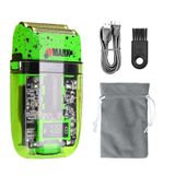 Maquina Shaver Finalização Wmark Ng 988 Verde Mancha
