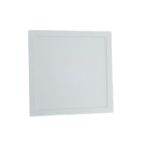 Luminária Led Branca Bivolt - Poli/alumínio - 20x20cm