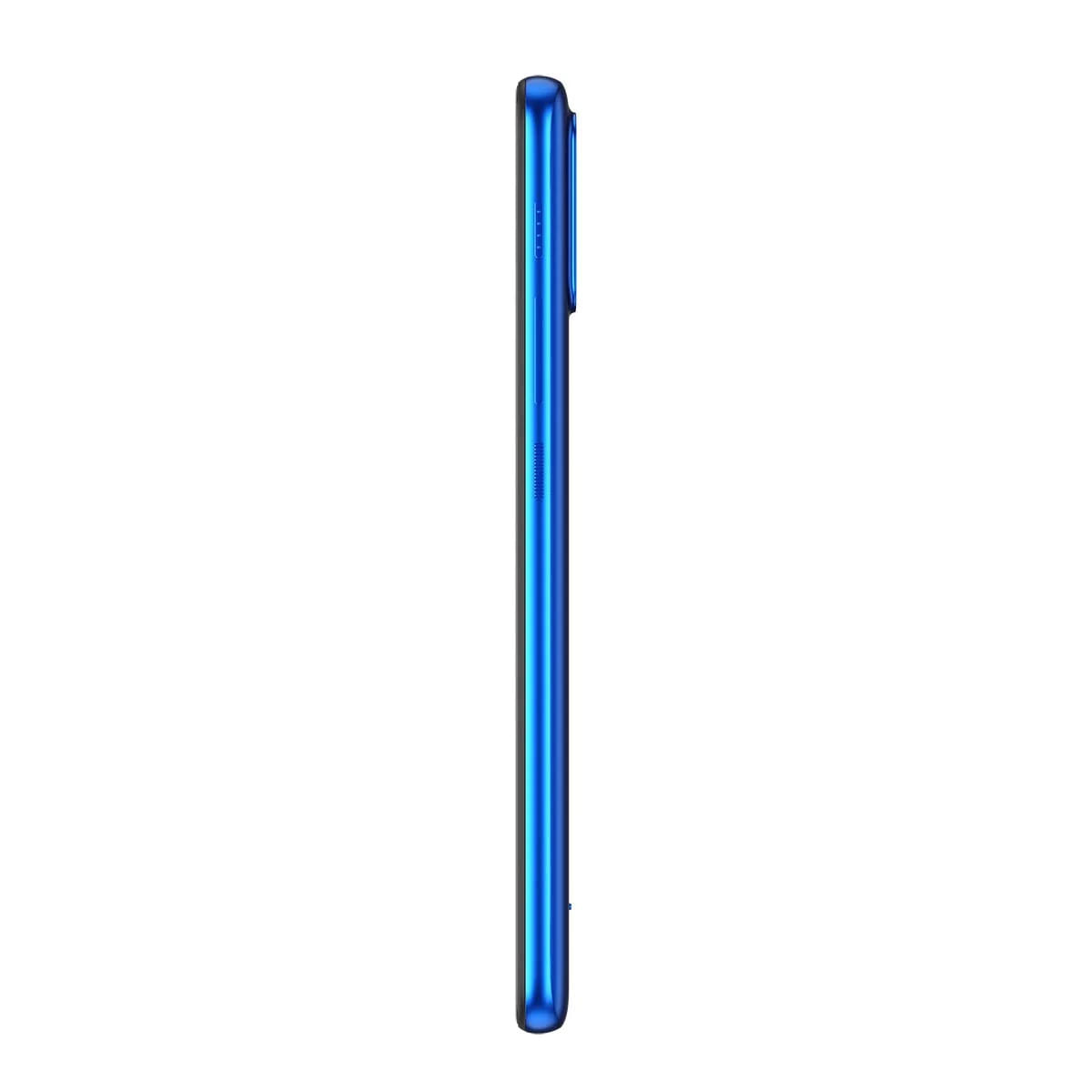 Smartphone Motorola Moto E7 Power 32GB 4G Azul Metal 6,5” 13MP Lado Direito