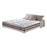 Colchão Queen De Molas Ensacadas D33 Cama Inbox Select Firme 158x198x32 Bege