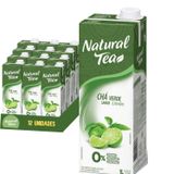 Chá Verde Sabor Limão Natural Tea 1l - Energize Seu Dia