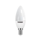 Lâmpada Led Vela Leitosa Tvl 3w Taschibra E14-e27 Bivolt 2700k Luz Quente