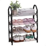 Sapateira 4 Andares Vertical Organizador 8 Pares