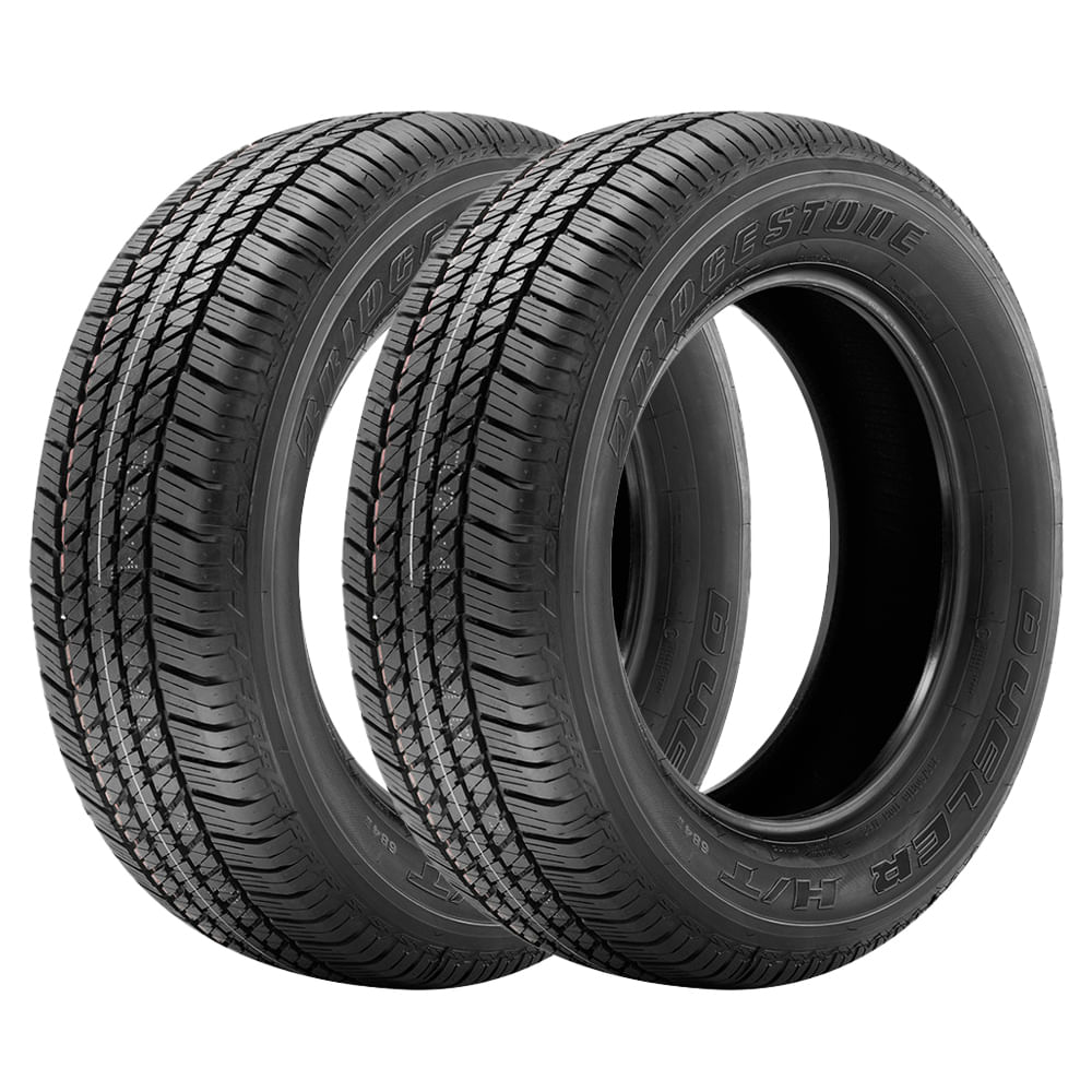 Jogo 2 Pneus Bridgestone Aro 16 Dueler H/t 684 Ii 215/65r16 98t