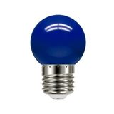 Lâmpada Led Taschibra Bolinha Tbl 1w Colorida E27 110v Azul