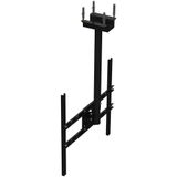 Suporte Teto Tv 10&quot;-65&quot; Vesa 600x400 Giro 360 Novo - Preto