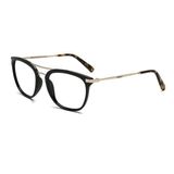 Armação Oculos Grau Colcci Mag Preto Brilho Dourado Brilho