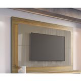 Painel Para Tv Até 75 Polegadas Oslo 2.2 Grigio Gloss/freijó