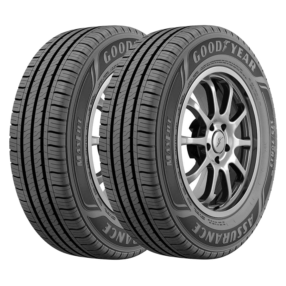 Jogo 2 Pneus Goodyear Aro 14 Assurance Maxlife 175/65r14 86h Xl