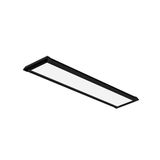 Luminária Led Taschibra Sobrepor 20w Tl Slim 10 Preta Bivolt 4000k Luz Neutra