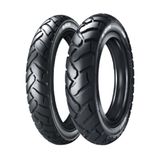 Jogo Pneus De Moto Ira Bunker Adapt 90/90-21 54s + 120/80-18 62s Tt