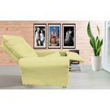 Poltrona Reclinavel Do Papai Modelo Astra Cor Amarelo