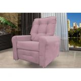 Poltrona Reclinavel Do Papai Modelo Astra Cor Rose