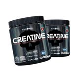 Kit 2x Creatina Monohidratada 100% Pura 300g Black Skull