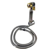 Ducha Higienica Luxo Chuveirinho Suporte Metal Cromo