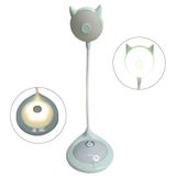 Luminaria Gato Pet Touch Flexivel Abajur Led Casa Sala Quart