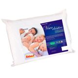 Travesseiro 60cm X 40cm Nasa Premium Gi Bege E Branco