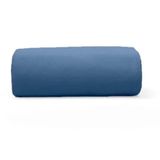 Lençol Buettner Casal Malha Image C/ Elástico Azul Marinho