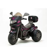 Moto Eletrica Sprint Turbo 12v Com Capacete Boy E Girl Biemme Preto